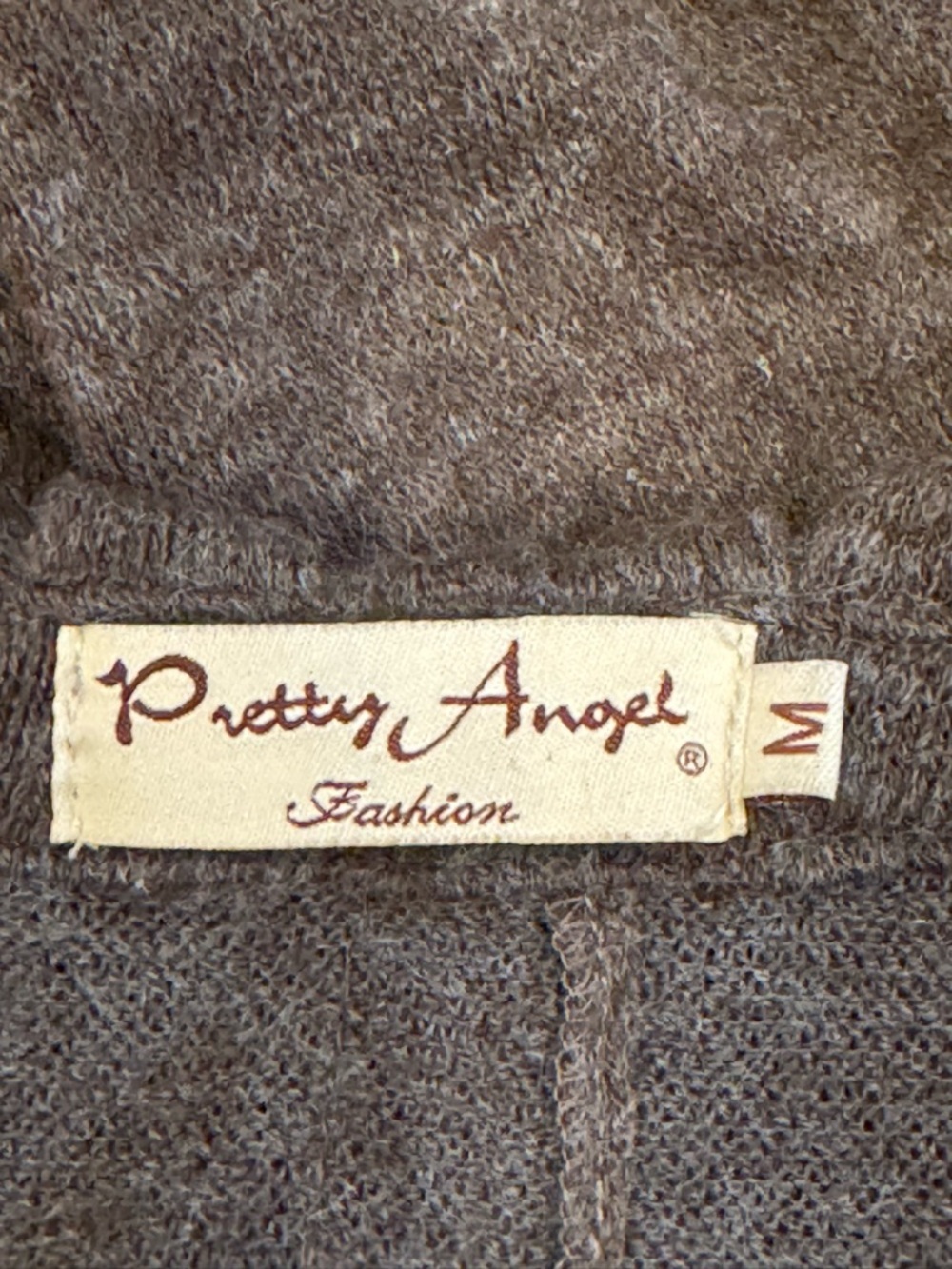 Vintage Pretty Angel Fashion Brown Lattice Lapel Women's Sweater - Picture 7 of 8